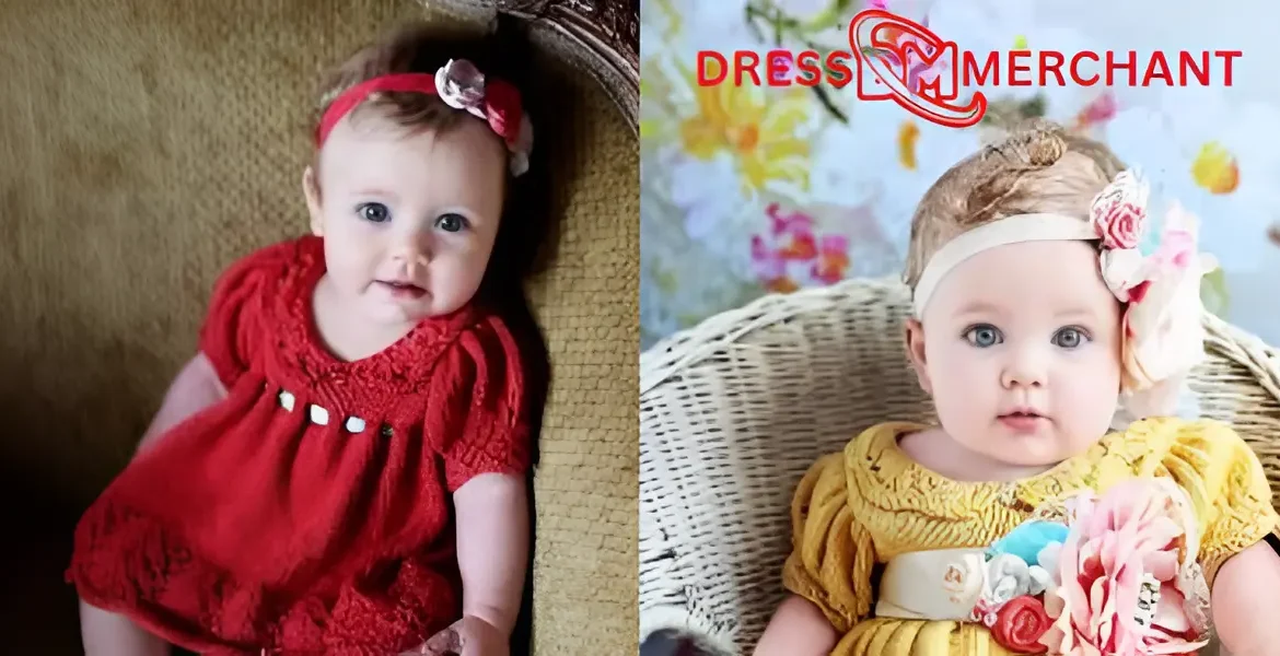 Adorable Knit Dresses For Baby Girls Under 12 Months