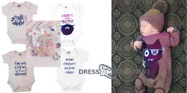 Cute Printed Baby Onesies For Boys And Girls