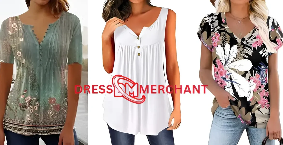 Lightweight Summer Tunics For Women