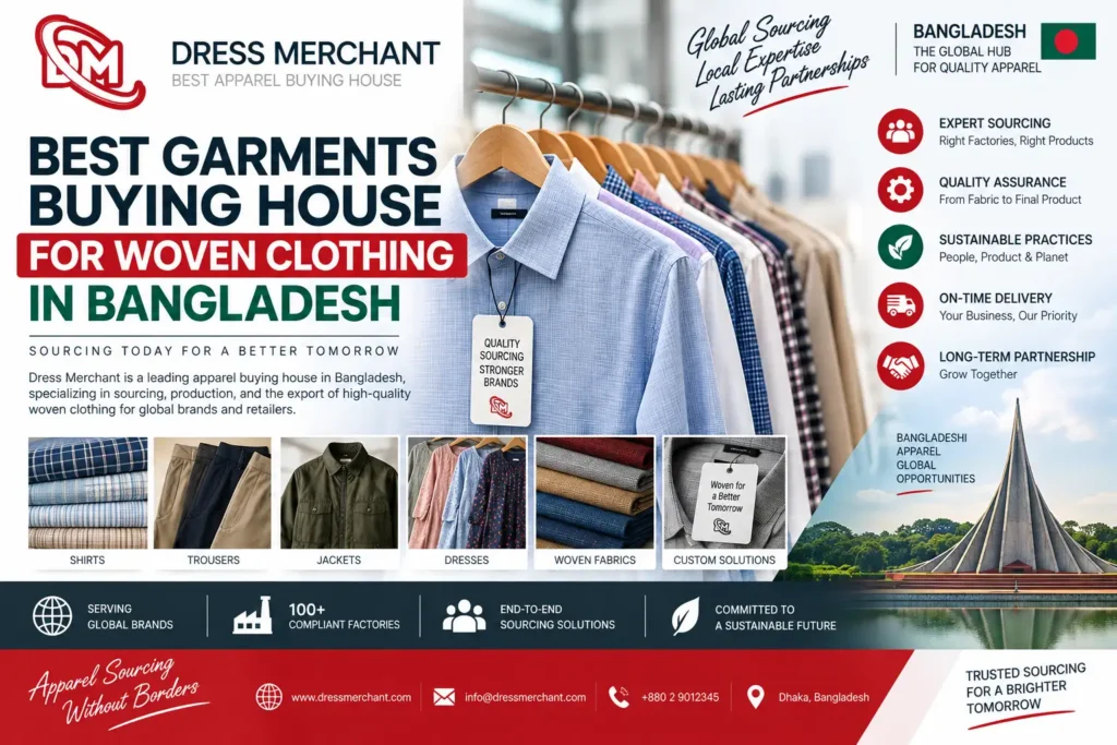 Best Garments Buying House For Woven Clothing In Bangladesh