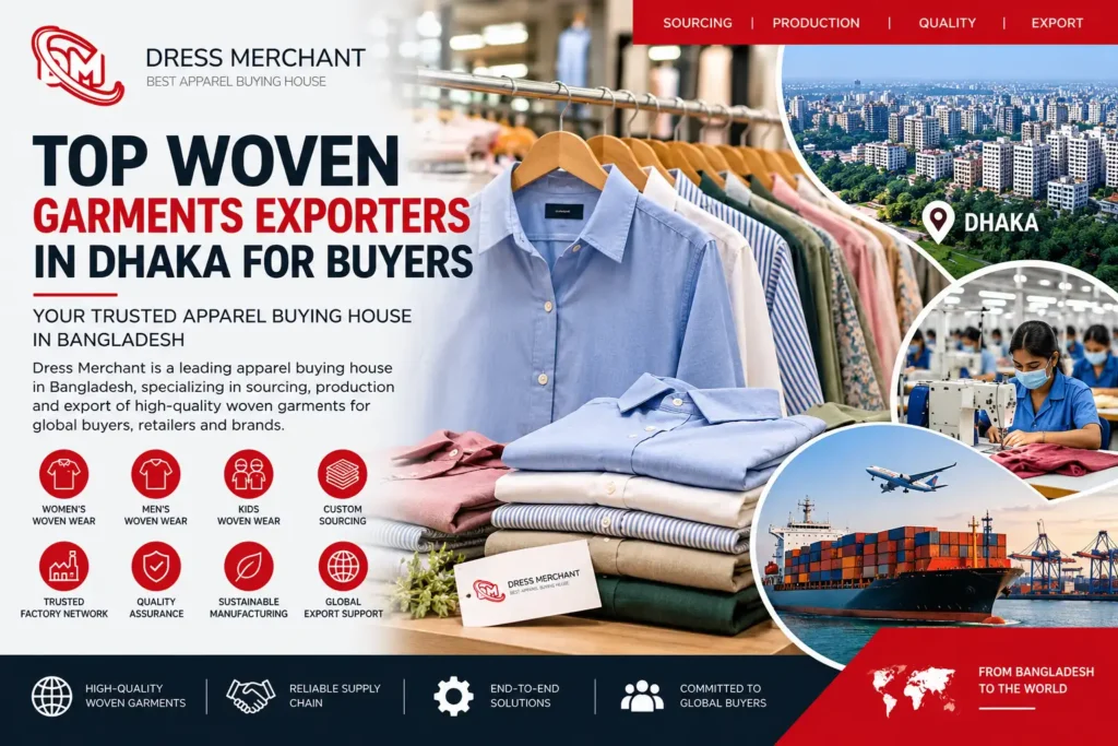 Top Woven Garments Exporters In Dhaka For Buyers