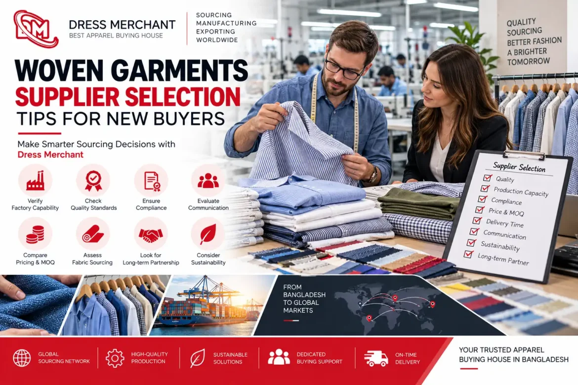 Woven Garments Supplier Selection Tips For New Buyers