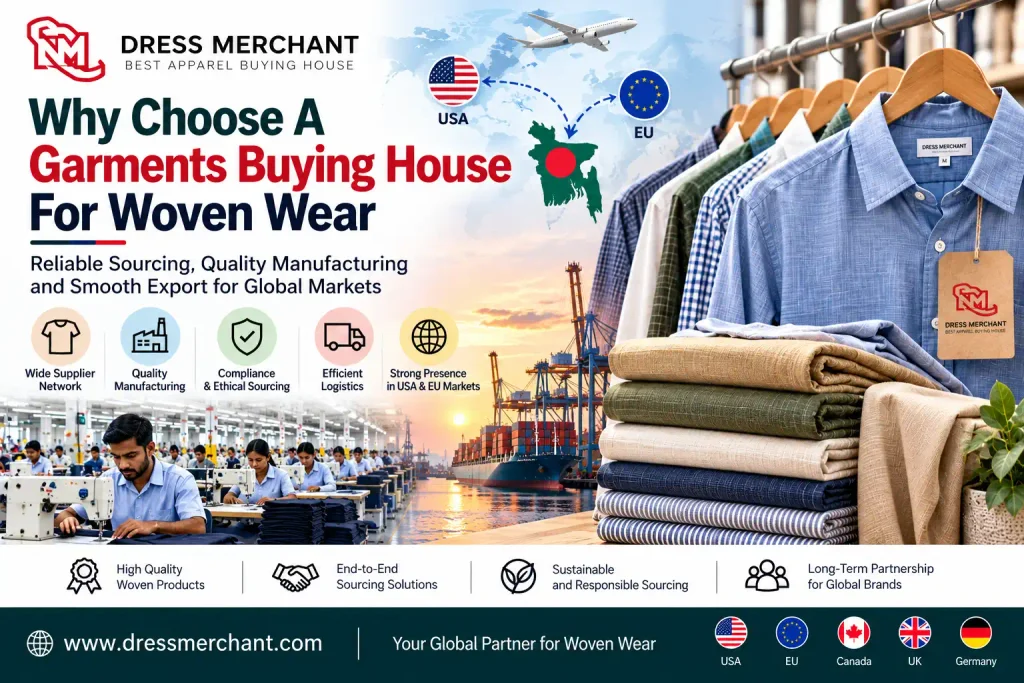 Why Choose A Garments Buying House For Woven Wear